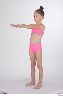 Doroteya pink swimsuit standing whole body 0035.jpg